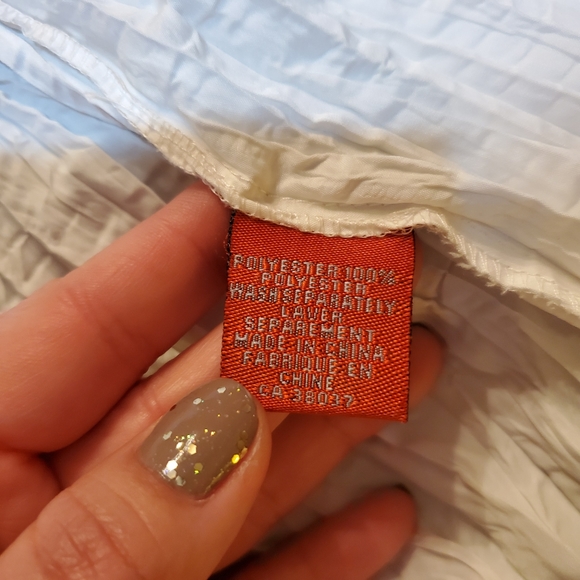 Jane Blue vintage white embroidered shirt - Picture 5 of 6